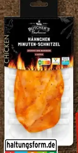 nahkauf Butcher’s Barbecue Hähnchen-Minuten Schnitzel Angebot