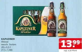 Ellerkamp Getränke KAPUZINER Weisse Angebot