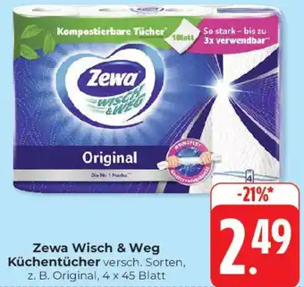 Hieber's Frische Center Zewa Wisch & Weg Küchentücher Angebot