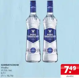 Ellerkamp Getränke GORBATSCHOW Wodka Angebot