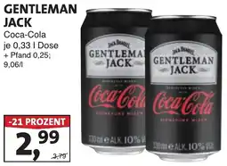 Lösch Depot GENTLEMAN JACK Coca-Cola Angebot
