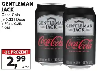 Lösch Depot GENTLEMAN JACK Coca-Cola Angebot