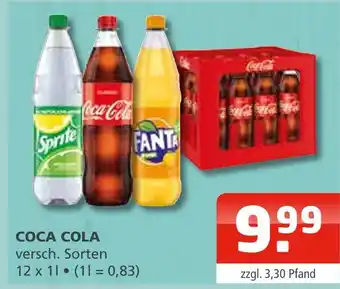 Getränke Oase Coca cola Angebot