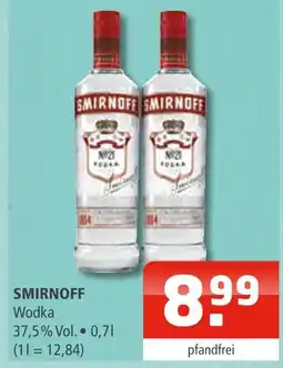 Getränke Oase Smirnoff smirnoff wodka Angebot