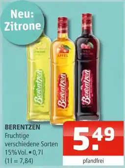 Getränke Oase Berentzen zitrone Angebot