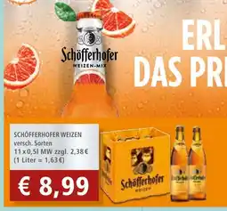 Getränke Oase Schöfferhofer schöfferhofer weizen Angebot