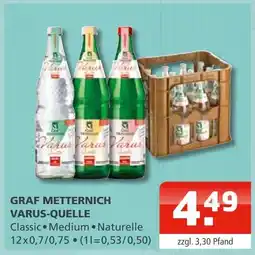 Getränke Oase Graf metternich varus-quelle classic Angebot