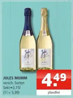 Getränke Oase Jules mumm sekt Angebot