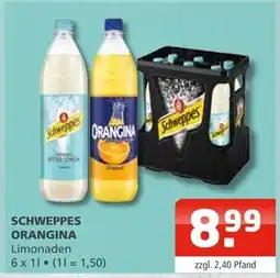 Getränke Oase Schweppes schweppes orangina Angebot