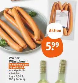 tegut Wiener würstchen Angebot