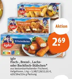 tegut Iglo fischstäbchen Angebot