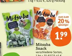 tegut Mitsuba wasabi peanut crunch Angebot