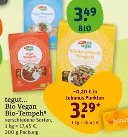 tegut Tegut... bio vegan soja-tempeh Angebot