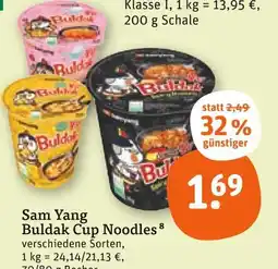 tegut Sam yang buldak cup noodles Angebot