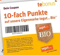 tegut Tegut... bio eigenmarke tegut... bio Angebot