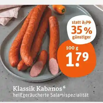 tegut Klassik kabanos Angebot