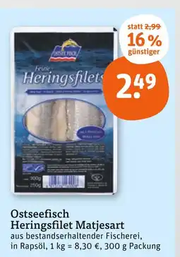 tegut Ostsee fisch heringsfilet matjesart Angebot