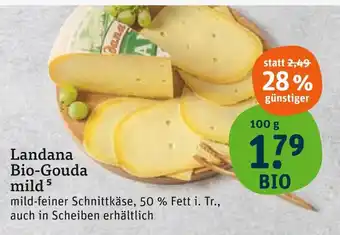 tegut Landana bio-gouda mild Angebot
