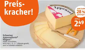 tegut Schweizer appenzellerin elegant Angebot