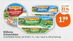tegut Milkana käse vielfalt Angebot