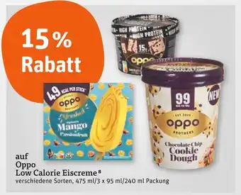 tegut Oppo chocolate chip cookie dough Angebot