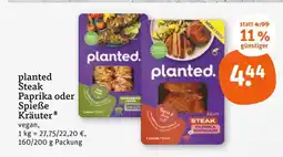 tegut Planted steak paprika Angebot