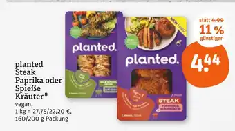 tegut Planted steak paprika Angebot