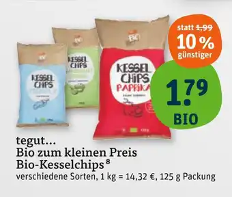 tegut Tegut… bio-kesselchips paprika Angebot