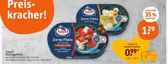 tegut Appel zarte filets vom hering in tomaten-creme Angebot