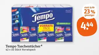 tegut Tempo tempo taschentücher Angebot