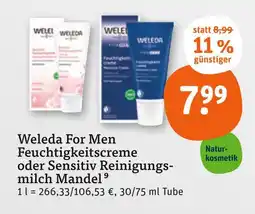 tegut Weleda for men feuchtigkeitscreme Angebot