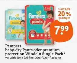tegut Pampers baby-dry pants Angebot