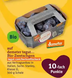 tegut Demeter bio-zwetschgen Angebot