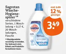 tegut Sagrotan wäsche-hygienespüler Angebot