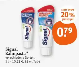 tegut Signal signal zahncreme 24h karies schutz Angebot