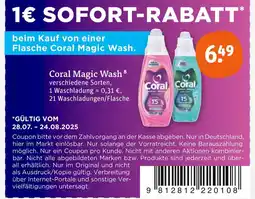 tegut Coral magic wash Angebot