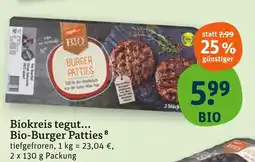 tegut Biokreis tegut… bio-burger patties Angebot