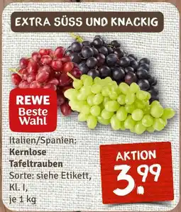 nahkauf Rewe beste wahl kernlose tafeltrauben Angebot