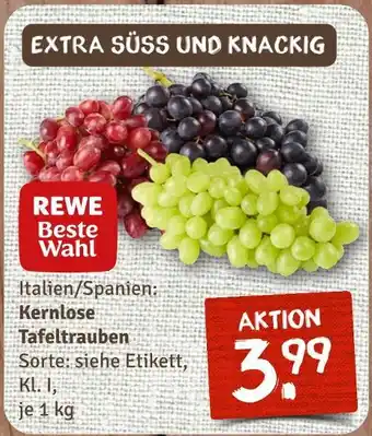 nahkauf Rewe beste wahl kernlose tafeltrauben Angebot