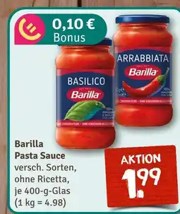 nahkauf Barilla basilico pasta sauce Angebot