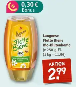 nahkauf Langnese flotte biene bio-blütenhonig Angebot