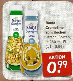 nahkauf Rama cremfine zum kochen 7% fett Angebot