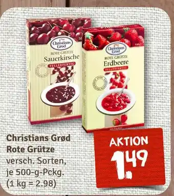 nahkauf Christians grød rote grütze sauerkirsche Angebot
