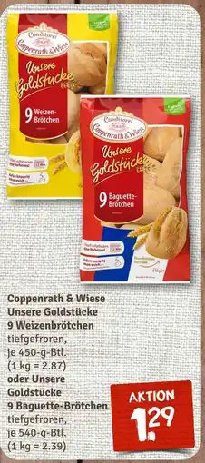 nahkauf Coppenrath & wiese unsere goldstücke 9 weizenbrötchen Angebot