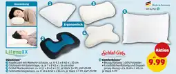 PENNY Lifenaxx kopfkissen mit memory-schaum Angebot