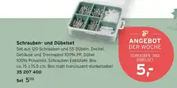 Tchibo Schrauben- und dübelsset Angebot