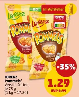 PENNY Lorenz pommes Angebot