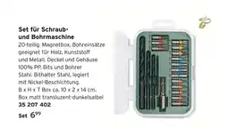 Tchibo Set für schraub- und bohrmaschine Angebot