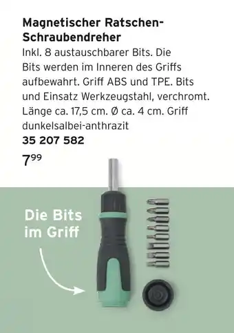 Tchibo Magnetischer ratschen-schraubendreher Angebot