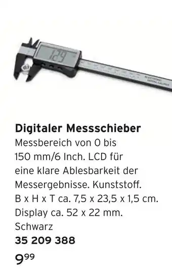 Tchibo Digitaler messschieber Angebot